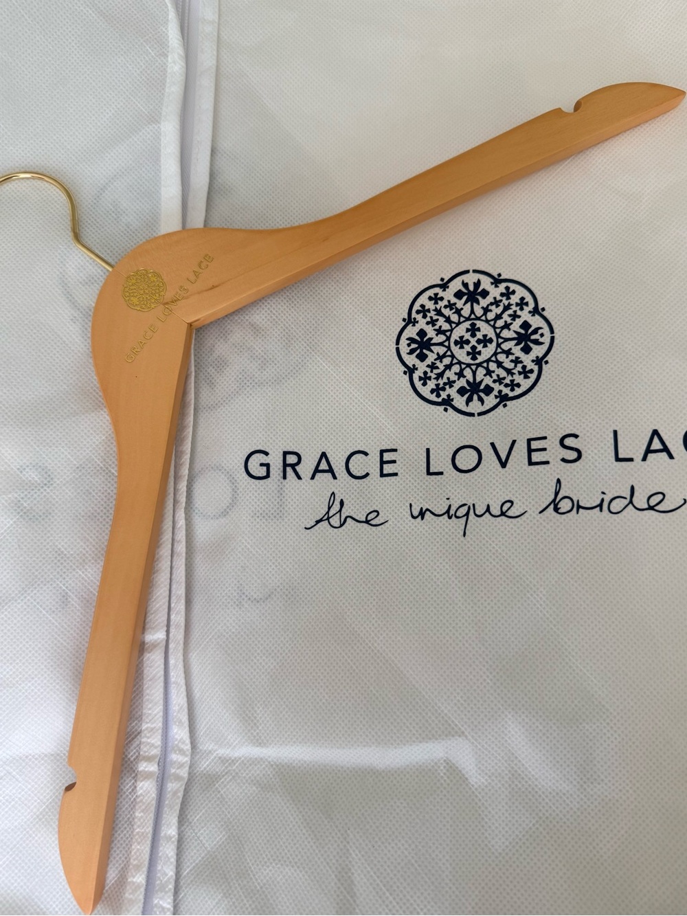 NEW Grace Loves Lace Joy Strapless Wedding Dress (L) and Joy Bolero Jacket (M) - Picture 13 of 16